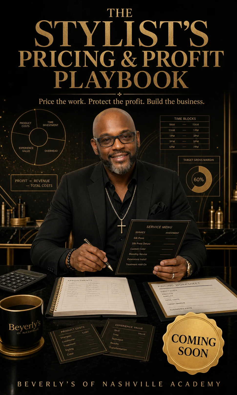 The Stylist's Pricing and Profit Playbook digital product cover