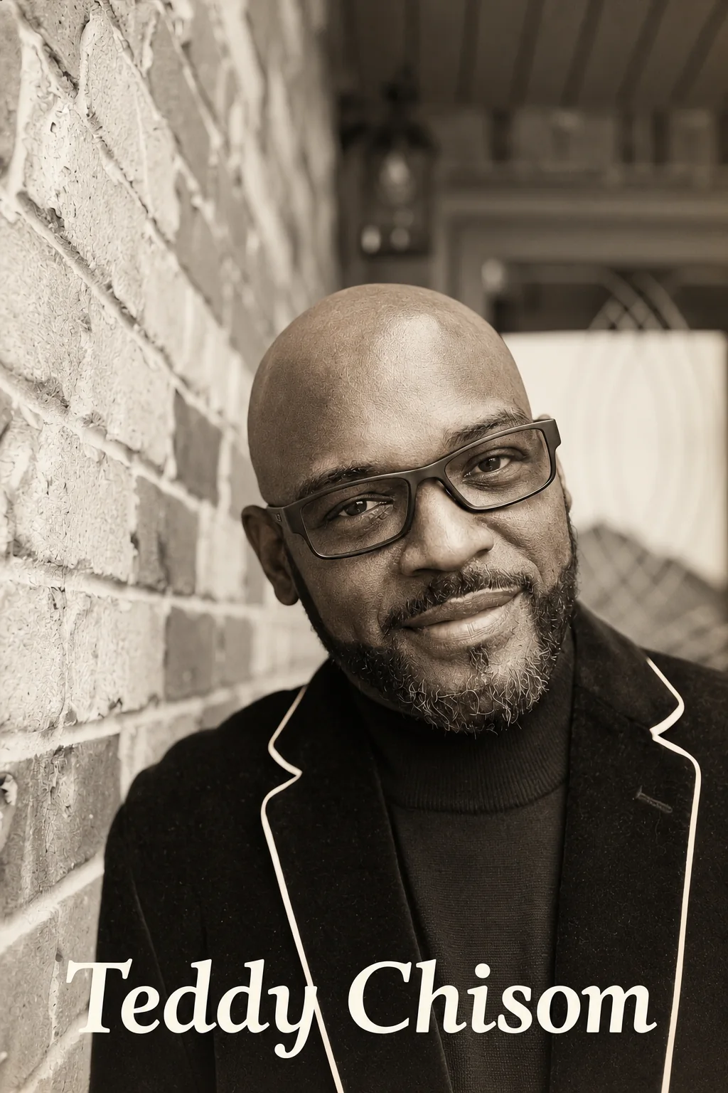 Editorial portrait of Teddy Chisom, creator of The Reveal Session
